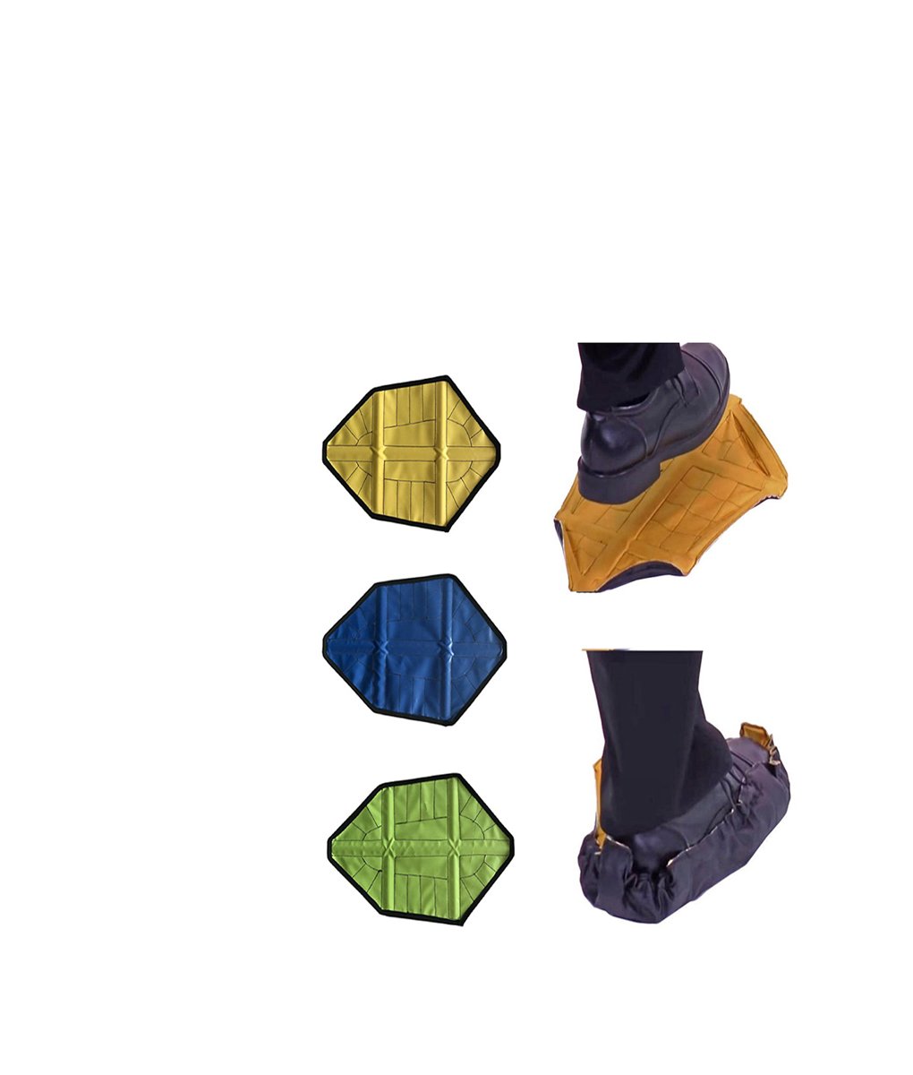 reusable hands free shoe covers
