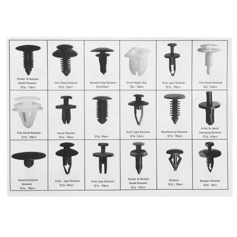 Auto Body Clips and Fasteners Up — Up to 80 OFF from Luxenmart