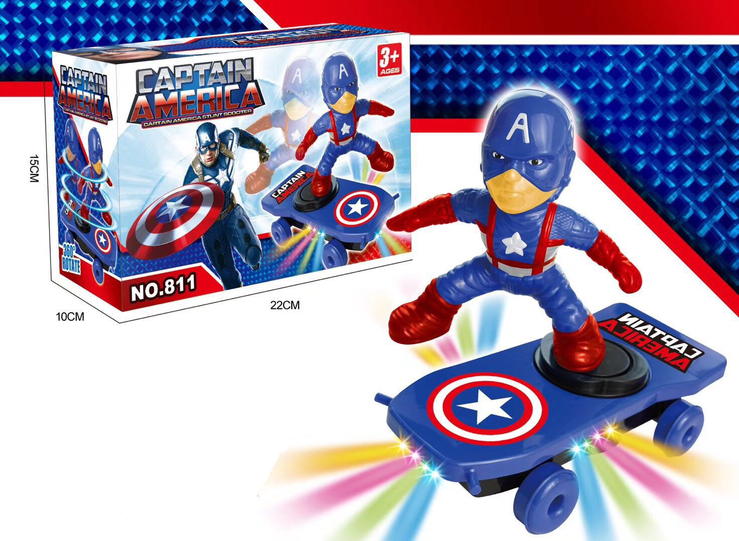 marvel super hero scooter toys
