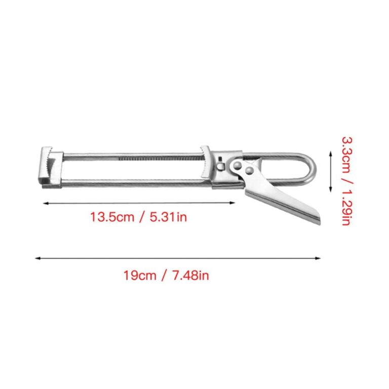 Adjustable Multifunctional Stainless Steel Can Opener